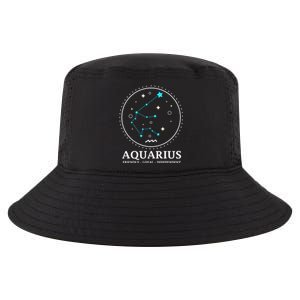 Aquarius Constellation Horoscope Aquarius Symbol Cool Gift Cool Comfort Performance Bucket Hat