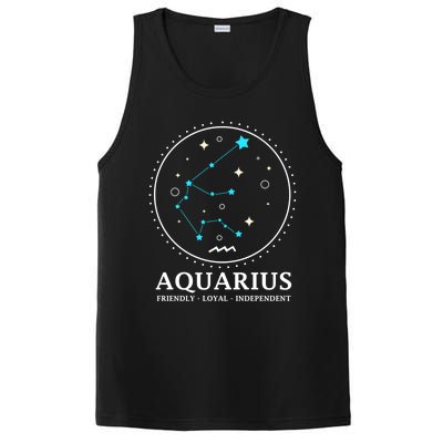 Aquarius Constellation Horoscope Aquarius Symbol Cool Gift PosiCharge Competitor Tank