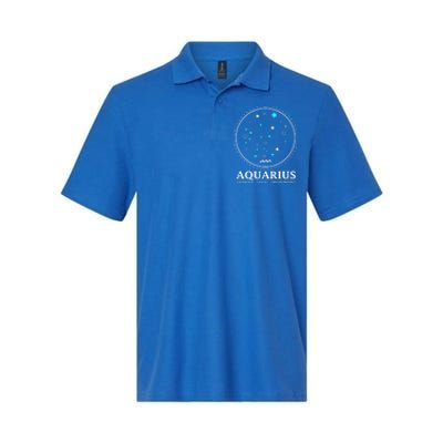 Aquarius Constellation Horoscope Aquarius Symbol Cool Gift Softstyle Adult Sport Polo