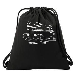 American Classic Hot Rod Drawstring Bag