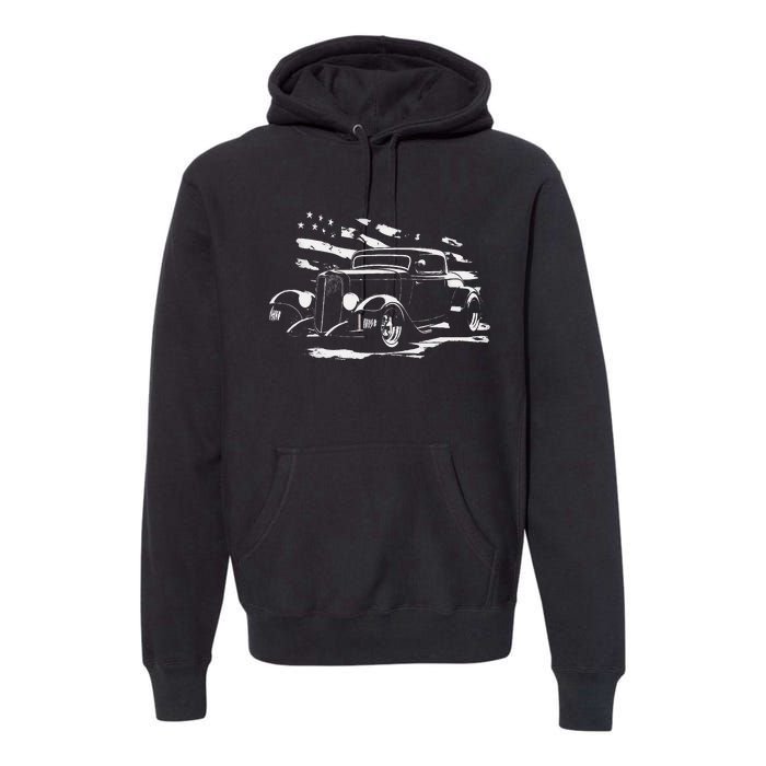 American Classic Hot Rod Premium Hoodie