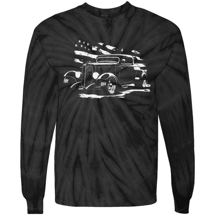 American Classic Hot Rod Tie-Dye Long Sleeve Shirt