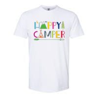 Arrow Camper Happy Summer Camp Camping Gift Women Softstyle® CVC T-Shirt