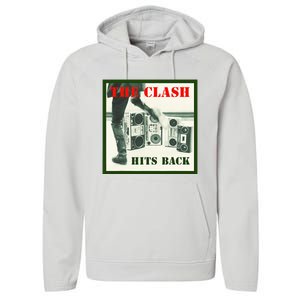 Album Cover Hits Back Performance Fleece Hoodie