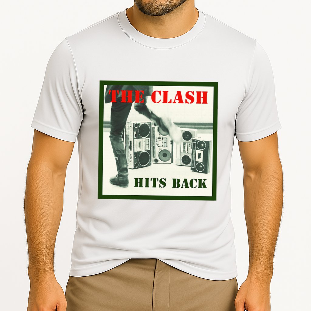 Album Cover Hits Back Cooling Performance Crew T-Shirt