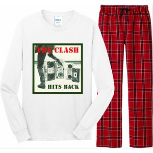 Album Cover Hits Back Long Sleeve Pajama Set