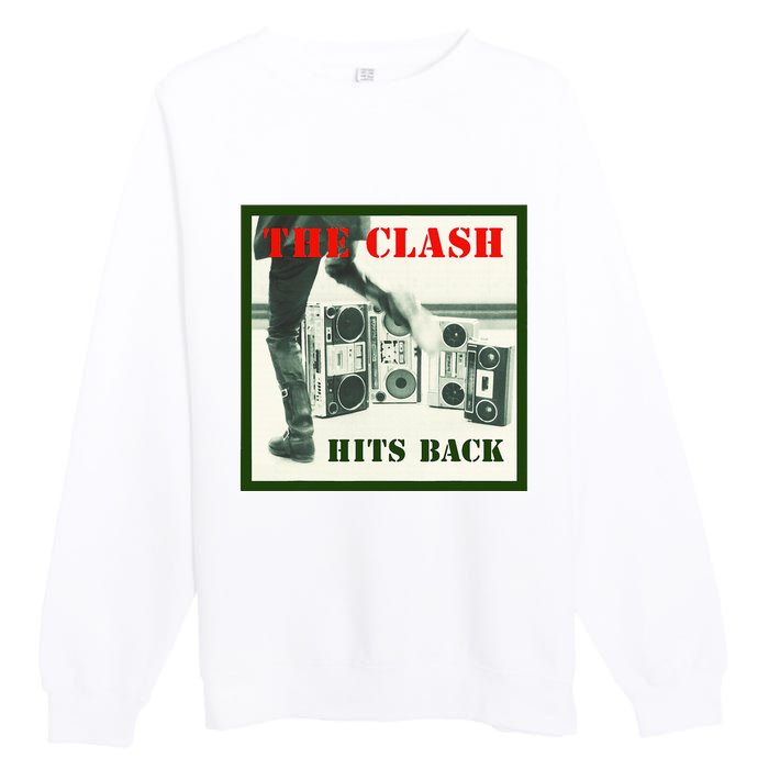 Album Cover Hits Back Premium Crewneck Sweatshirt