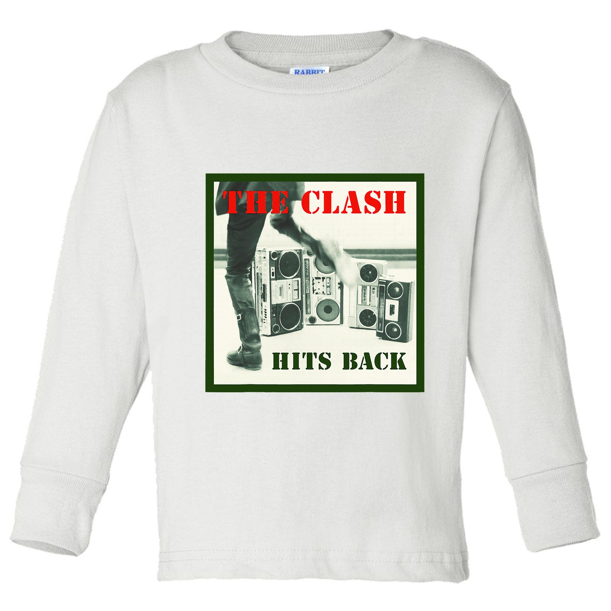 Album Cover Hits Back Toddler Long Sleeve Shirt