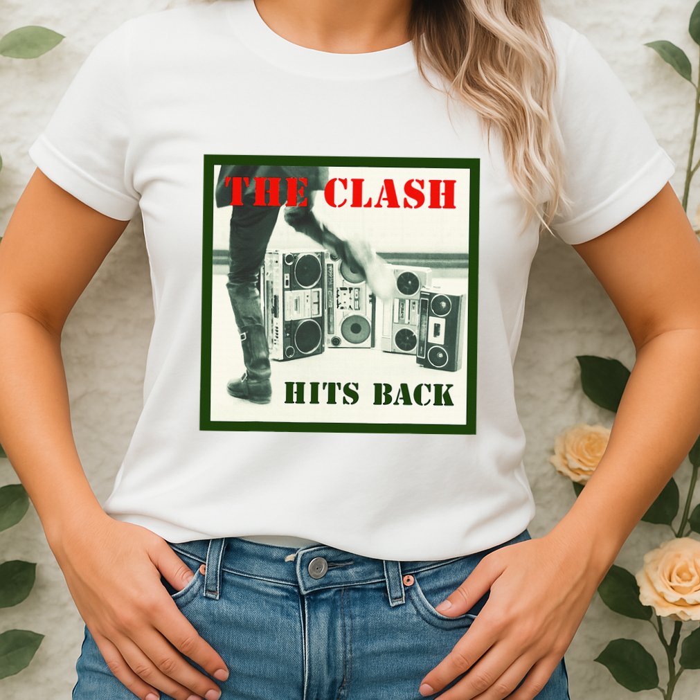 Album Cover Hits Back Womens T-Shirt