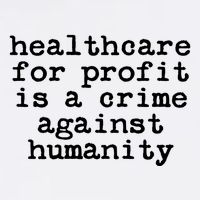 Anti Capitalist  Healthcare For Profit Is A Crime Visor