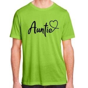 Auntie Cute Heart Logo Adult ChromaSoft Performance T-Shirt