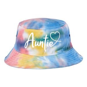 Auntie Cute Heart Logo Tie Dye Newport Bucket Hat