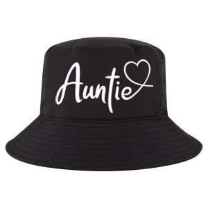 Auntie Cute Heart Logo Cool Comfort Performance Bucket Hat