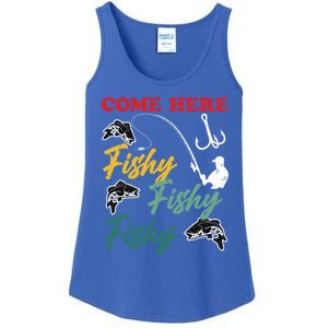 Angler Come Here Fischi Fischi Fischi Funny Fishing Gift Ladies Essential Tank