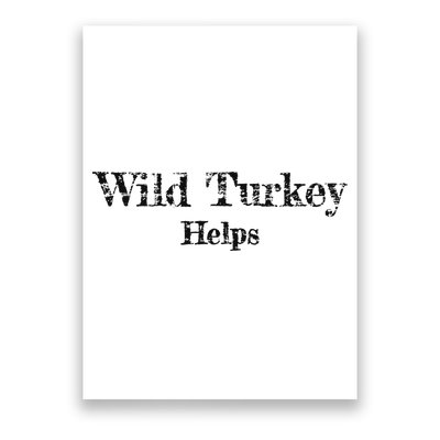 Al Co Hall Inc. Wild Turkey Distressed Poster