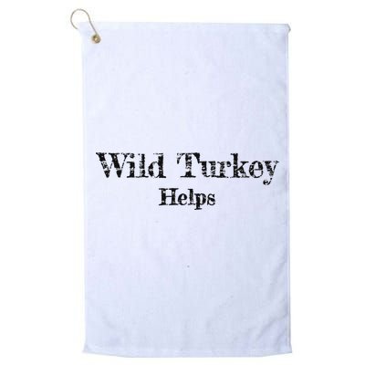 Al Co Hall Inc. Wild Turkey Distressed Golf Towel