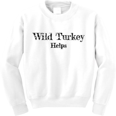 Al Co Hall Inc. Wild Turkey Distressed Kids Sweatshirt