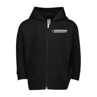 Achievement Unlocked Custom Personalize Text Toddler Zip Fleece Hoodie