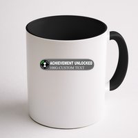 Achievement Unlocked Custom Personalize Text Mug
