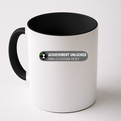Achievement Unlocked Custom Personalize Text Mug