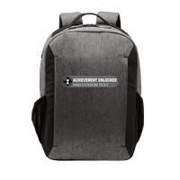 Achievement Unlocked Custom Personalize Text Vector Backpack