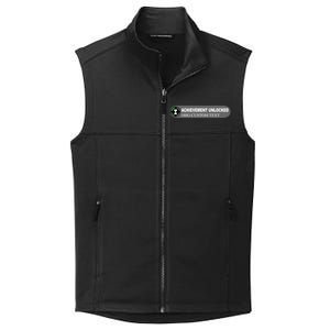 Achievement Unlocked Custom Personalize Text Collective Smooth Fleece Vest