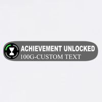 Achievement Unlocked Custom Personalize Text Garment-Dyed Sweatshirt