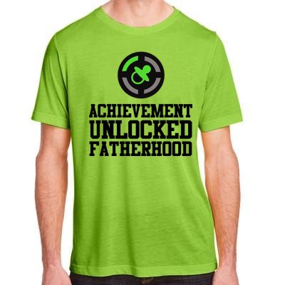 Achievement Unlocked Fatherhood Adult ChromaSoft Performance T-Shirt