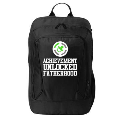 Achievement Unlocked Fatherhood City Backpack