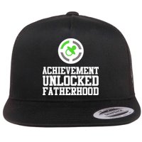 Achievement Unlocked Fatherhood Flatbill Hat