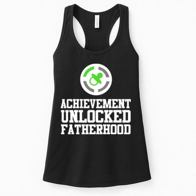Achievement Unlocked Fatherhood Womens Tank Top