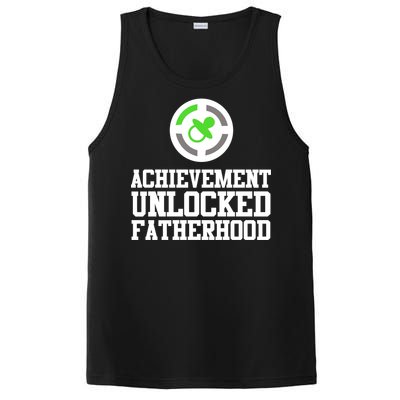 Achievement Unlocked Fatherhood PosiCharge Competitor Tank