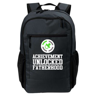 Achievement Unlocked Fatherhood Daily Commute Backpack