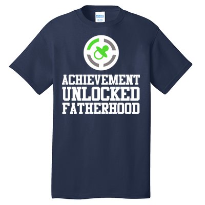 Achievement Unlocked Fatherhood Tall T-Shirt