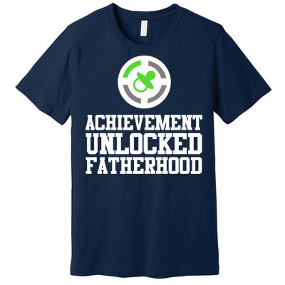 Achievement Unlocked Fatherhood Premium T-Shirt