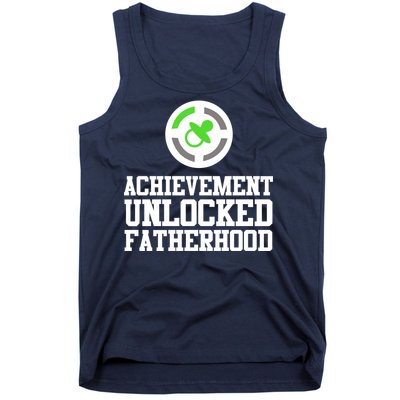 Achievement Unlocked Fatherhood Tank Top