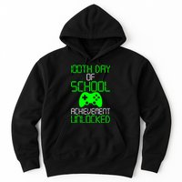 Achievement Unlocked Funny 100th Day Of School Hoodie