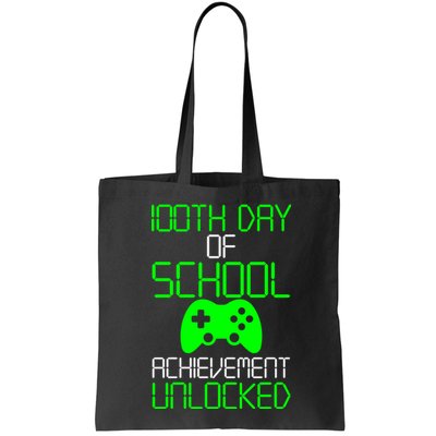 Achievement Unlocked Funny 100th Day Of School Bag