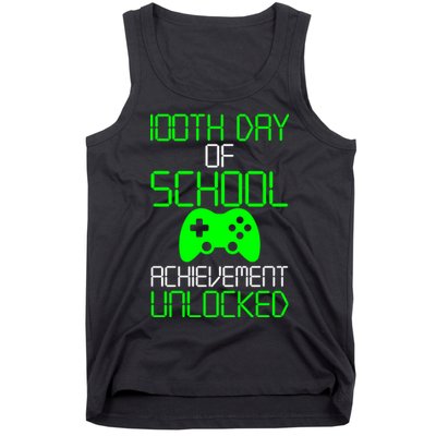 Achievement Unlocked Funny 100th Day Of School Tank Top