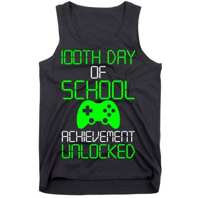 Achievement Unlocked Funny 100th Day Of School Tank Top