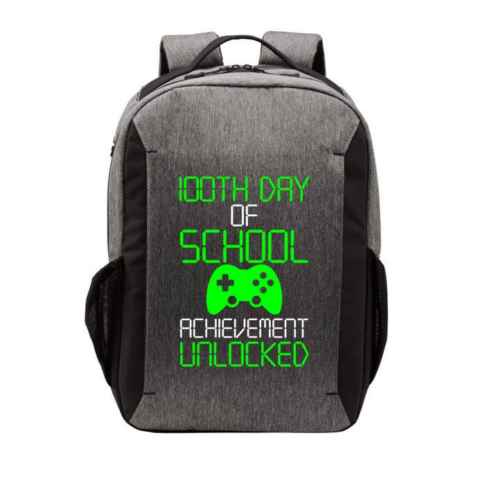Achievement Unlocked Funny 100th Day Of School Vector Backpack