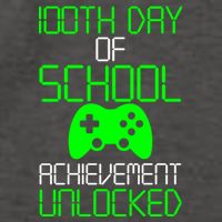 Achievement Unlocked Funny 100th Day Of School Vector Backpack