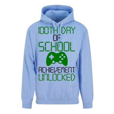 Achievement Unlocked Funny 100th Day Of School Unisex Surf Hoodie