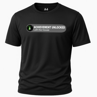Achievement Unlocked Left The House Performance Shirt