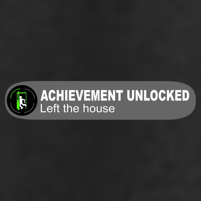 Achievement Unlocked Left The House 11oz C Handle Ceramic Mug