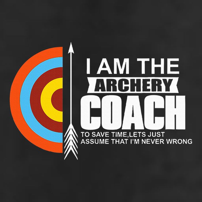 Archery Coach Is Always Right Trainer Adult Drive Performance Visor
