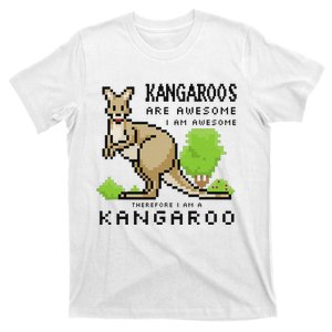 Awesome Cartoon I Am A Kangaroo For Kangaroo Lovers T-Shirt