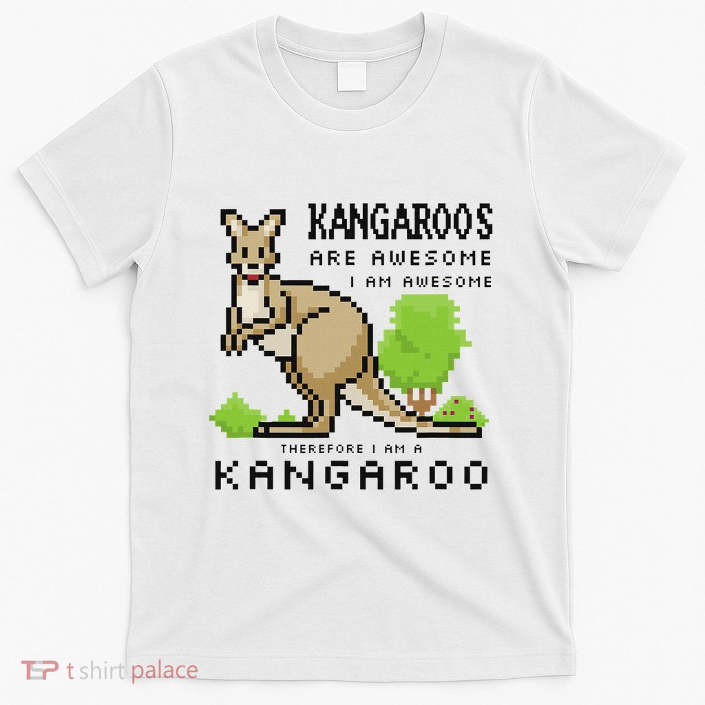 Awesome Cartoon I Am A Kangaroo For Kangaroo Lovers T-Shirt