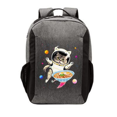 Astronaut Cat In Space With Ramen Noodles Galaxy Cat Vector Backpack