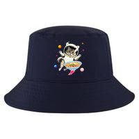Astronaut Cat In Space With Ramen Noodles Galaxy Cat Cool Comfort Performance Bucket Hat